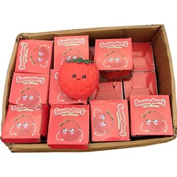 Игрушка сквиши Клубника большая 12 см - фото 229370