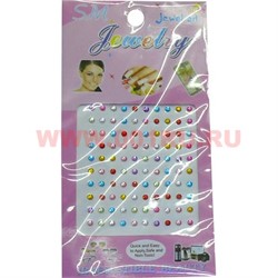 Стразы для ногтей "Jewelry" микс цветов, цена за 12 шт/уп - фото 45907