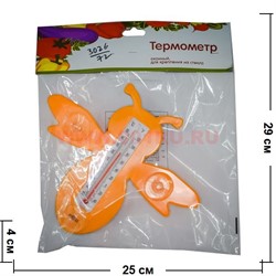 Термометр оконный "пчелка" для крепления на стекло 72 шт/кор - фото 46365