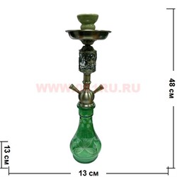 Кальян на 2 трубки (1127R) "Ажурный верблюд" (12 шт/кор) цвета в ассортименте - фото 47421