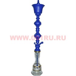 Кальян Халиль Мамун "фифа двойная" синий 94 см - фото 47724