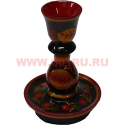 Подсвечник хохлома - фото 47954