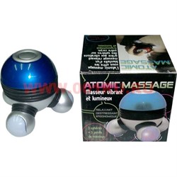 Минимассажер с ультрафиолетом для лица и тела Atom - фото 48110