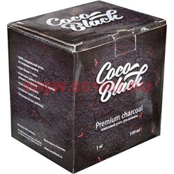 Уголь для кальяна Coco Black 1 кг 100 шт кокосовый - фото 49513