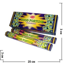 Благовония HEM Hexa GOOD FORTUNE - фото 51351