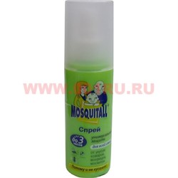 Спрей от комаров Mosquitall (мокрецов, москитов) универсальный 100 мл - фото 52425