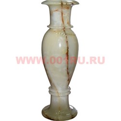 Ваза из оникса 60 см 8х20 дюймов - фото 53660