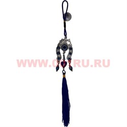 Амулет «подкова сглаз сердце» в машину на присоске - фото 53925