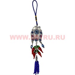 Амулет «подкова сглаз стразы + перцы» подвеска - фото 54055