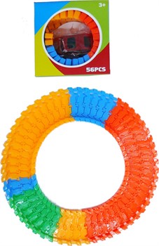 Машинка с дорогой Stunt Track Car - фото 54101