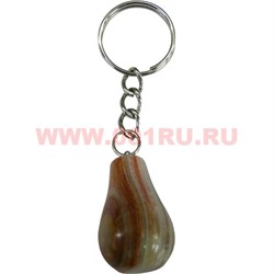 Брелок из оникса "Груша" - фото 54956