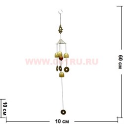 Музыка ветра «Карпы» и 4 колокольчика (B) - фото 56269