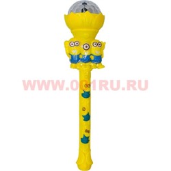 Игрушка светяшка-крутяшка "Миньон" со звуком - фото 56788