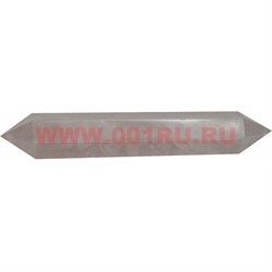 Карандаш из розового кварца двухсторонний 10-12 см - фото 58313