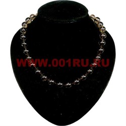 Бусы из топаза 14 мм - фото 61093