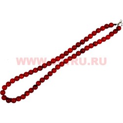 Бусы из натурального коралла "Шар" 8 мм - фото 61447