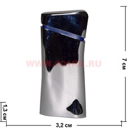 Зажигалка газовая «металлическая» турбо 20 шт/бл - фото 61524