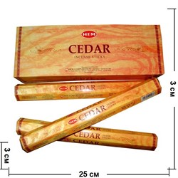 Благовония HEM Hexa CEDAR - фото 62638
