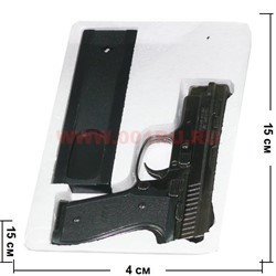 Сувенирная Зажигалка-пистолет "Beretta" на подставке - фото 65633