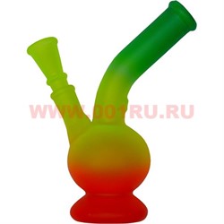 Бонг стеклянный флюоресцентный 17 см - фото 66271