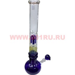 Бонг стеклянный (5мм) GB-731 цветной прозрачный 51,5 см - фото 66432