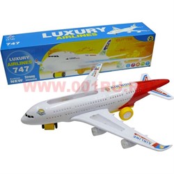 Игрушка "Самолет Боинг 747" 2 размер (музыкальная) - фото 66958