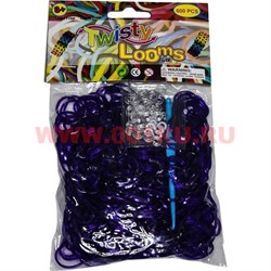 Резинки Loom Bands "цвет чернила" 600 шт, цена за 12 уп - фото 67139