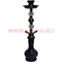 Кальян средний на 2 трубки (F1583R) 51 см, цвета в ассортименте, 12 шт/кор - фото 67432
