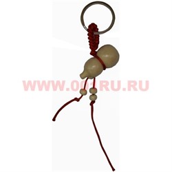 Брелок с тыквой Ву Лу (дерево) 10 шт/связка - фото 68041