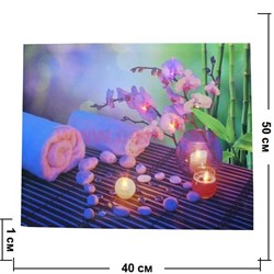 Картина с подсветкой 50*40 в ассортименте - фото 68473