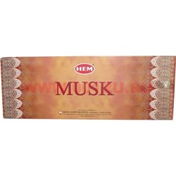 Благовония HEM Musk (Мускус) 6шт/уп, цена за уп - фото 68964
