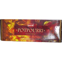 Благовония HEM Potpourri (Сухоцвет) 6шт/уп, цена за уп - фото 69156