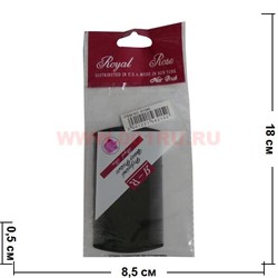 Расческа Royal Rose гребень цвет черный 24 шт/упаковка - фото 72535