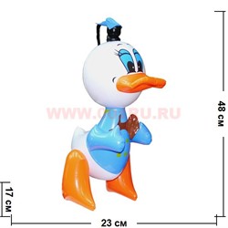 Надувашка "Утка мальчик" 50 см - фото 72832