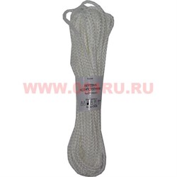 Веревка хозяйственная №6 из полиамида 20 м (цвета в ассортименте) - фото 72874
