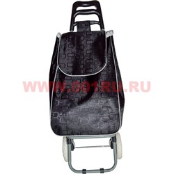 Сумка-тележка с колесами 98 см, цвета в ассортименте - фото 72986