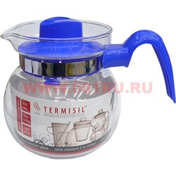 Чайник 1л "Termisil" из жаропрочного стекла, 6 шт/кор - фото 74075
