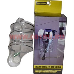 Подставка для фена на вакуумной присоске (Hair Dryer Holder) - фото 74981