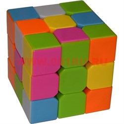 Игрушка Кубик Головоломка цветной 5,8 см - фото 75622