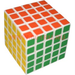 Игрушка Кубик Головоломка цветная 6,6 см (5 квадратов сторона) - фото 75868