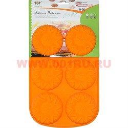 Силиконовая форма для выпечки (B-088) цена за коробку из 72 шт, цвета в ассортименте - фото 76189