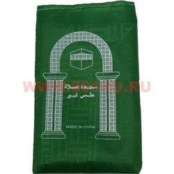 Коврик мусульманский зеленый 100х60 см 20 шт/упаковка - фото 76964