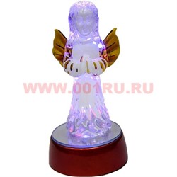 Ангелочек светящийся на подставке с батарейками - фото 79674