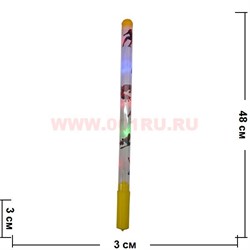 Палочка светящаяся 48 см, цена за 480 шт, рисунки в ассортименте - фото 79758