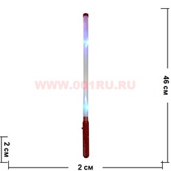 Палочка светящаяся 46 см, цена за 480 шт, рисунки в ассортименте - фото 79764