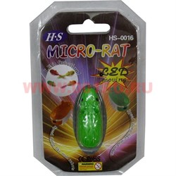 Игрушка "бегающая крыска" светящаяся, цена за 24 штуки - фото 80253