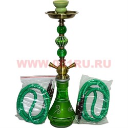 Кальян на 2 трубки средний (35009R) 52 см, цвета в ассортименте - фото 80749