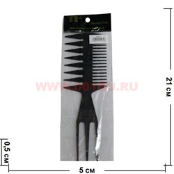 Расческа "TH" professional арт.4201 цвет черный - фото 82555