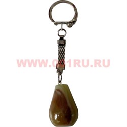 Брелок из оникса "Груша" - фото 82609