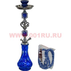 Кальян средний на 1 трубку (B1732) 53 см, 12 шт/кор, цвета в ассортименте - фото 83653